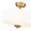 Z-Lite Arlington 3 Light Semi Flush Mount image 3