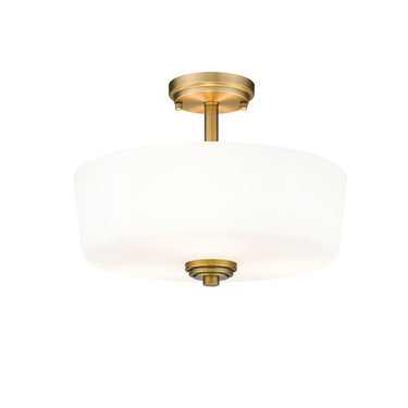 Z-Lite Arlington 3 Light Semi Flush Mount image