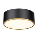 Z Lite Arlo 3 Light Flush Mount 10