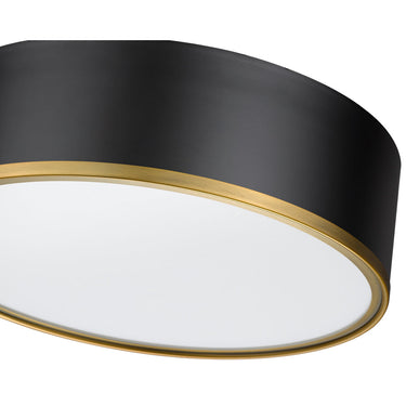 Z Lite Arlo 3 Light Flush Mount 11