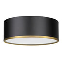 Z Lite Arlo 3 Light Flush Mount 12