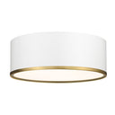 Z Lite Arlo 3 Light Flush Mount 22