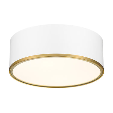 Z Lite Arlo 3 Light Flush Mount 24