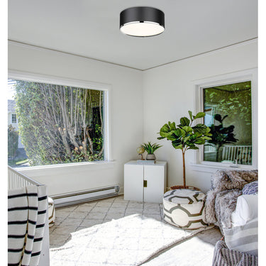Z Lite Arlo 3 Light Flush Mount 6