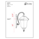 Z Lite Armstrong 1 Light 15" Outdoor Wall Light - 534S 1