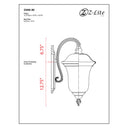 Z Lite Armstrong 2 Light 19" Outdoor Wall Light - 534M 1