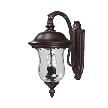Z Lite Armstrong 2 Light 19" Outdoor Wall Light - 534M 2