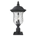 Z Lite Armstrong 2 Light Outdoor Pier Mounted Fixture 
