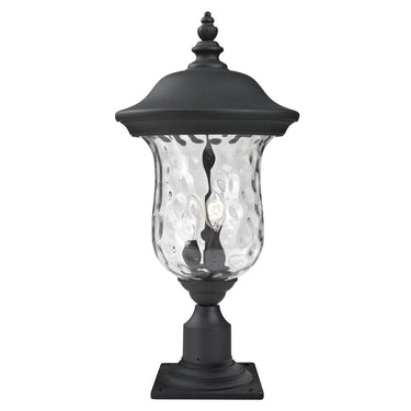 Z Lite Armstrong 2 Light Outdoor Pier Mounted Fixture 