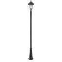 Z Lite Armstrong 3 Light 118" Outdoor Post Mounted Fixture 