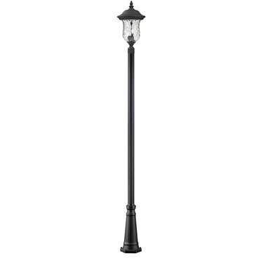 Z Lite Armstrong 3 Light 118" Outdoor Post Mounted Fixture 