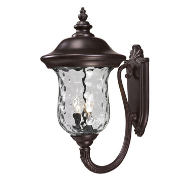 Z Lite Armstrong 3 Light 24" Outdoor Wall Light - 533B 2