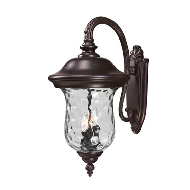 Z Lite Armstrong 3 Light 24" Outdoor Wall Light - 534B 2
