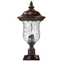 Z Lite Armstrong 3 Light Outdoor Pier Mounted Fixture 1