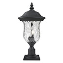 Z Lite Armstrong 3 Light Outdoor Pier Mounted Fixture 