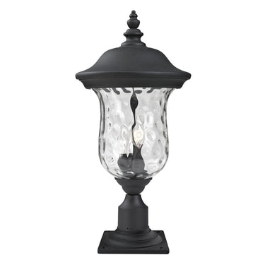 Z Lite Armstrong 3 Light Outdoor Pier Mounted Fixture 