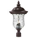 Z Lite Armstrong 3 Light Outdoor Post Mount Fixture 2