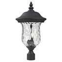 Z Lite Armstrong 3 Light Outdoor Post Mount Fixture 