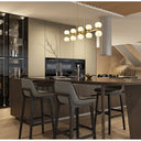 Z Lite Artemis 10 Light Linear Chandelier 13