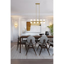 Z Lite Artemis 10 Light Linear Chandelier 14