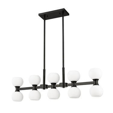 Z Lite Artemis 10 Light Linear Chandelier 4
