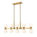 Z Lite Artemis 10 Light Linear Chandelier 8
