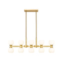 Z Lite Artemis 10 Light Linear Chandelier 9