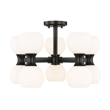 Z Lite Artemis 10 Light Semi Flush Mount 1