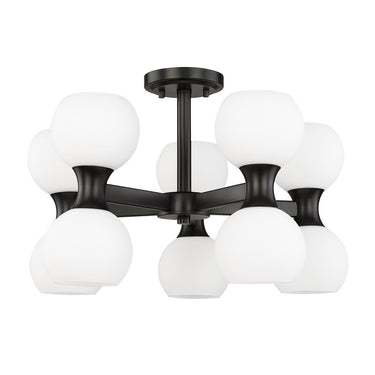 Z Lite Artemis 10 Light Semi Flush Mount 4