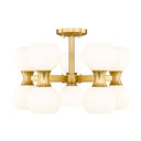 Z Lite Artemis 10 Light Semi Flush Mount 9