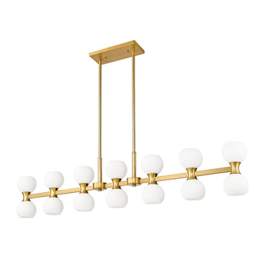 Z Lite Artemis 14 Light Linear Chandelier 12