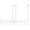 Z Lite Artemis 14 Light Linear Chandelier 7