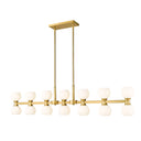 Z Lite Artemis 14 Light Linear Chandelier 8