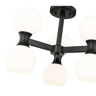 Z Lite Artemis 6 Light Semi Flush Mount 3