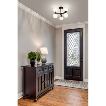 Z Lite Artemis 6 Light Semi Flush Mount 5