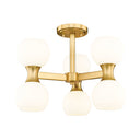 Z Lite Artemis 6 Light Semi Flush Mount 8