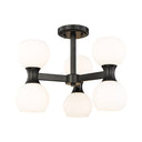 Z Lite Artemis 6 Light Semi Flush Mount 