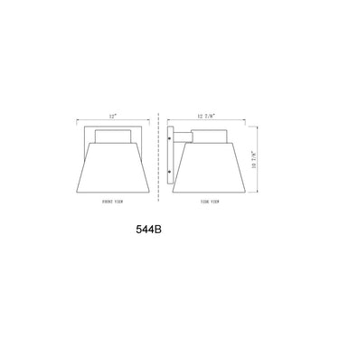 Z Lite Asher 1 Light Outdoor Wall Light 7