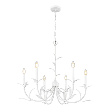 Z Lite Aslin 6 Light Chandelier 9