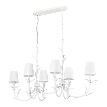 Z Lite Aslin 6 Light Linear Chandelier 12