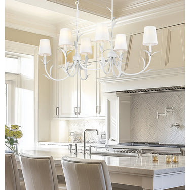 Z Lite Aslin 6 Light Linear Chandelier 14