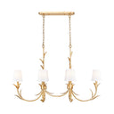 Z Lite Aslin 6 Light Linear Chandelier 2
