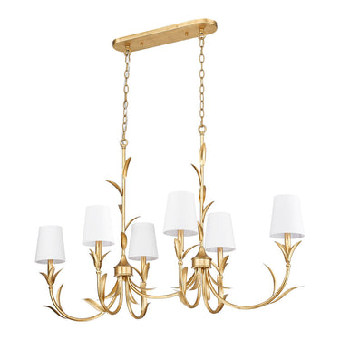 Z Lite Aslin 6 Light Linear Chandelier 4