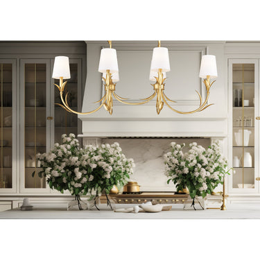 Z Lite Aslin 6 Light Linear Chandelier 5