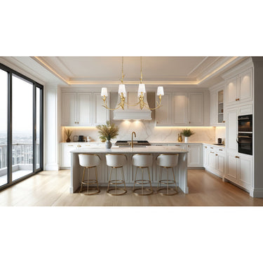 Z Lite Aslin 6 Light Linear Chandelier 6