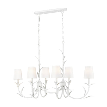 Z Lite Aslin 6 Light Linear Chandelier 8