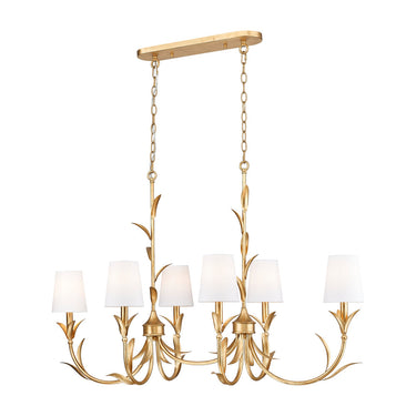 Z Lite Aslin 6 Light Linear Chandelier 