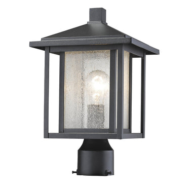 Z Lite Aspen 1 Light 14" Outdoor Post Mount Fixture 