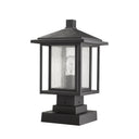 Z Lite Aspen 1 Light 16" Outdoor Pier Mounted Fixture 4