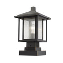 Z Lite Aspen 1 Light 16" Outdoor Pier Mounted Fixture 5